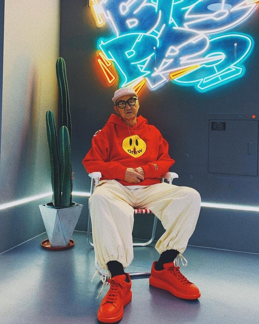 cụ ông 83 tuổi ăn mặc đẹp ảnh 2 cu ong 83 tuoi an mac dep anh 2