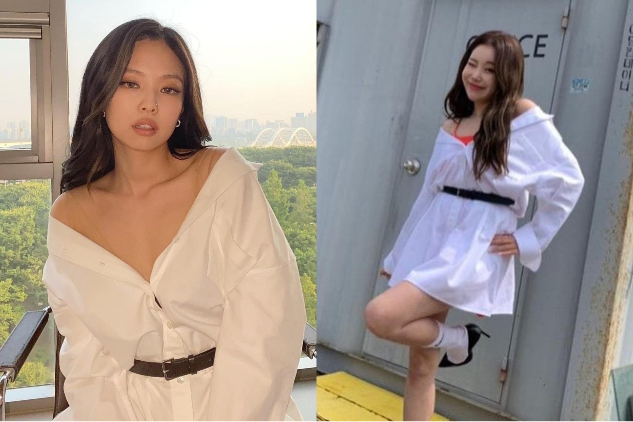 Nhieu sao nu mac do giong Jennie hinh anh