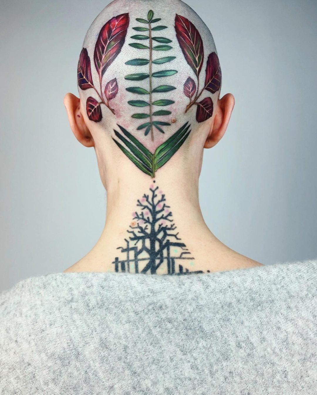 hình xăm hoa lá ảnh 7 hinh xam hoa la anh 7