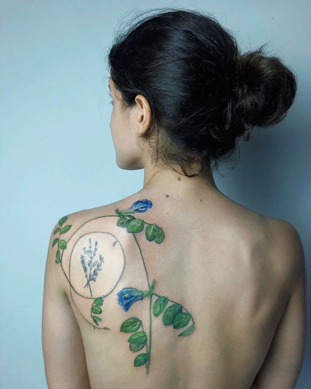 hình xăm hoa lá ảnh 4 hinh xam hoa la anh 4