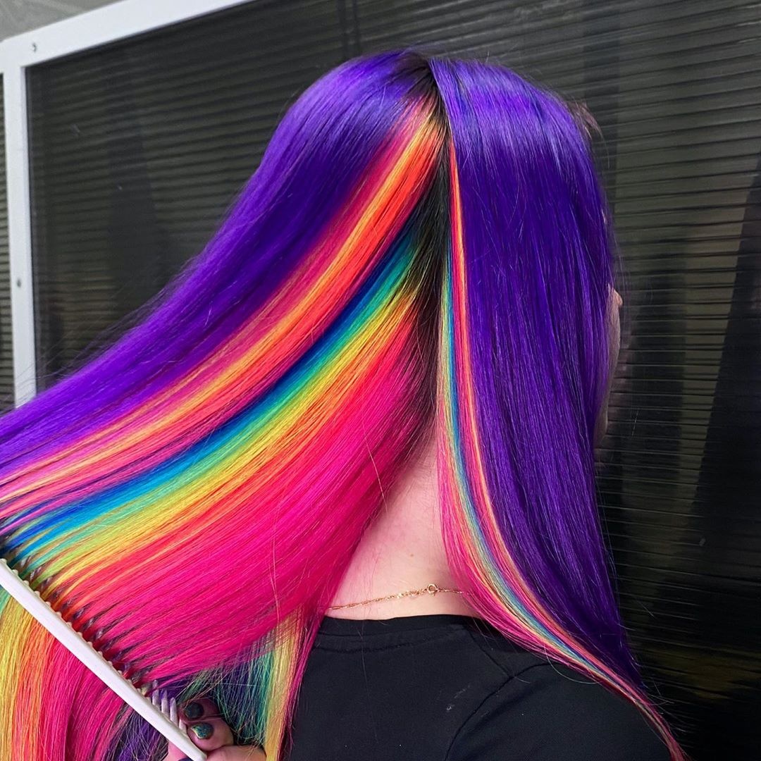 nhuộm tóc cầu vồng ảnh 8 nhuom toc cau vong anh 8