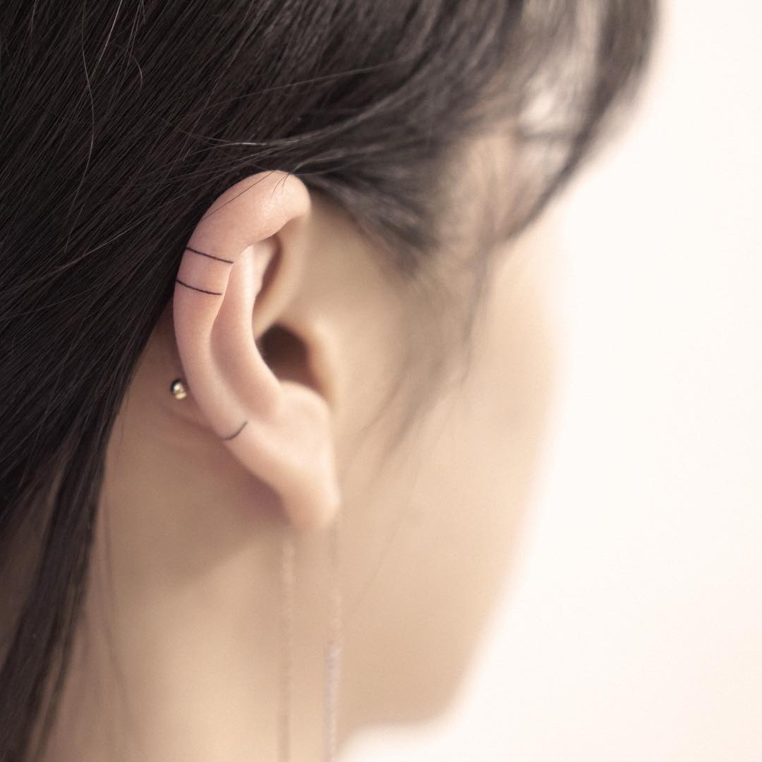 hình xăm ở tai ảnh 9 hinh xam o tai anh 9