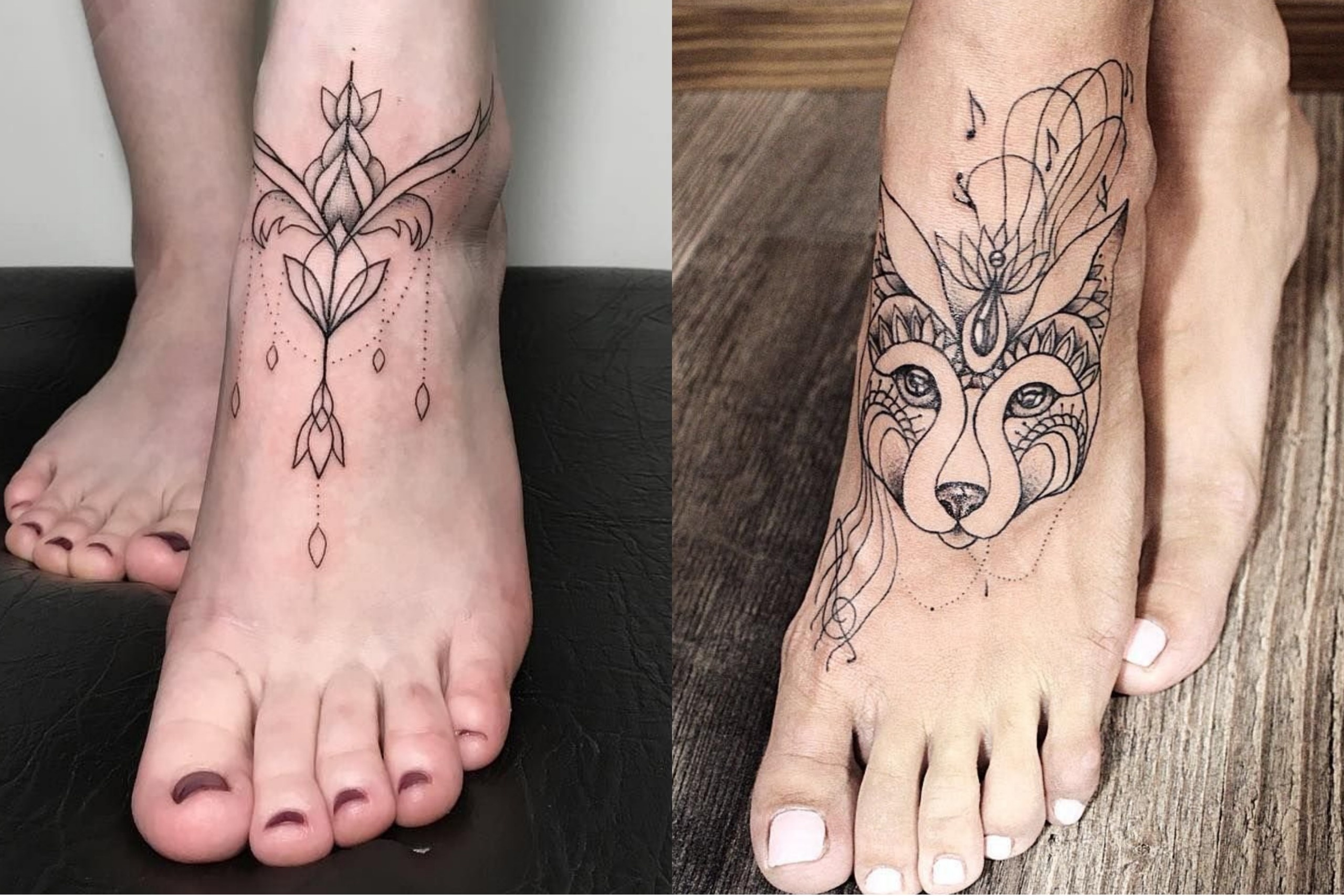 Loat hinh xam dep cho ban chan hinh anh