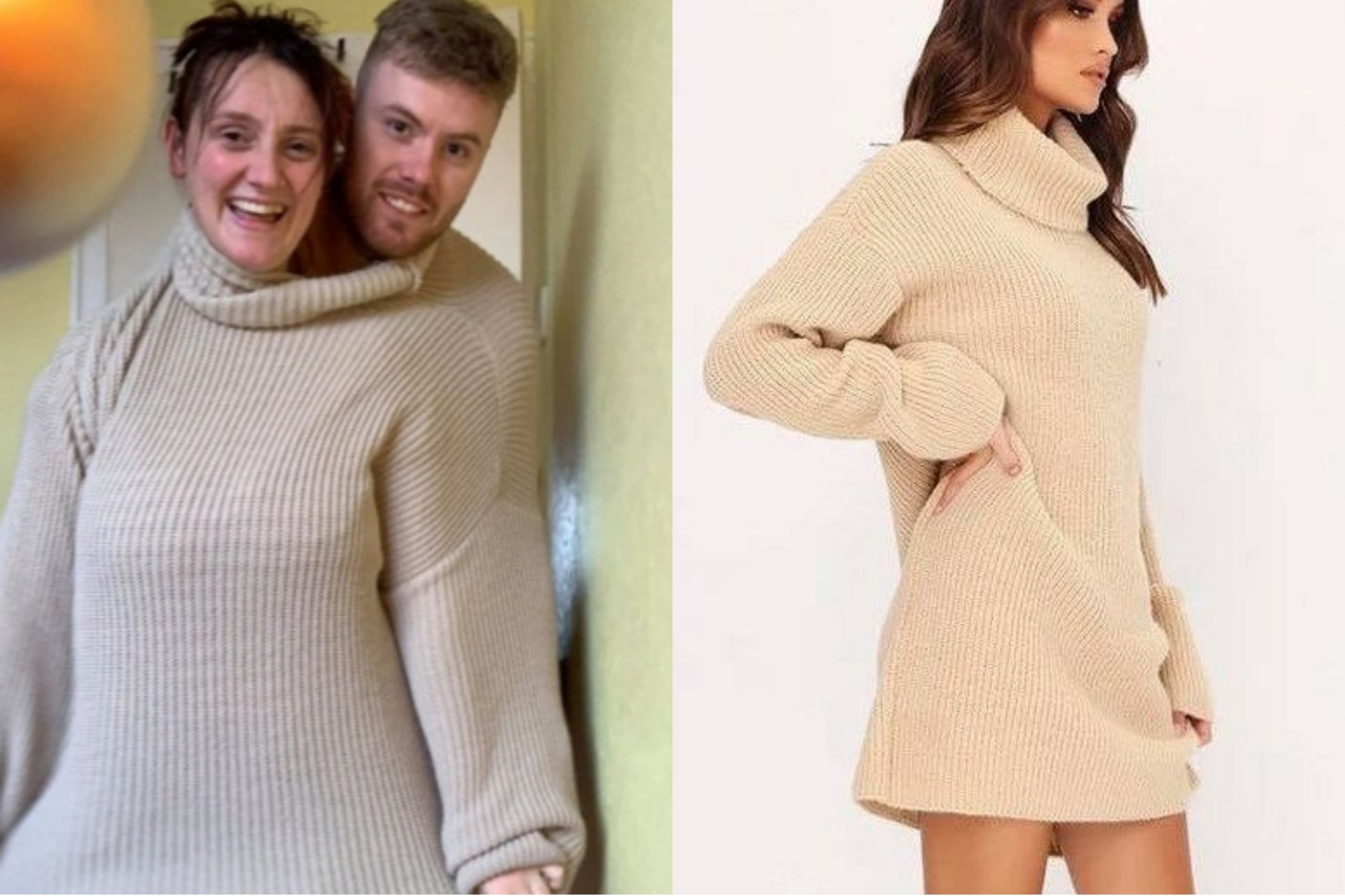 Nguoi phu nu mua ao len khac xa anh tren mang hinh anh