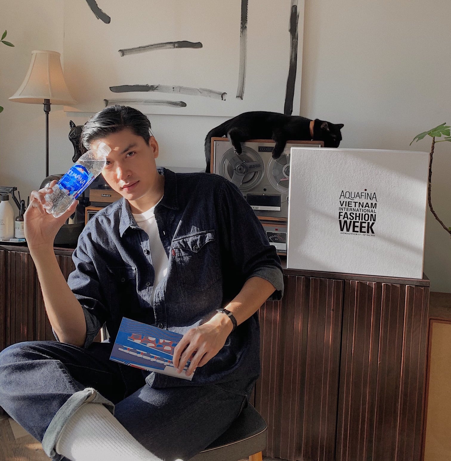 Aquafina Tuan le Thoi trang Quoc te Viet Nam 2020 anh 3