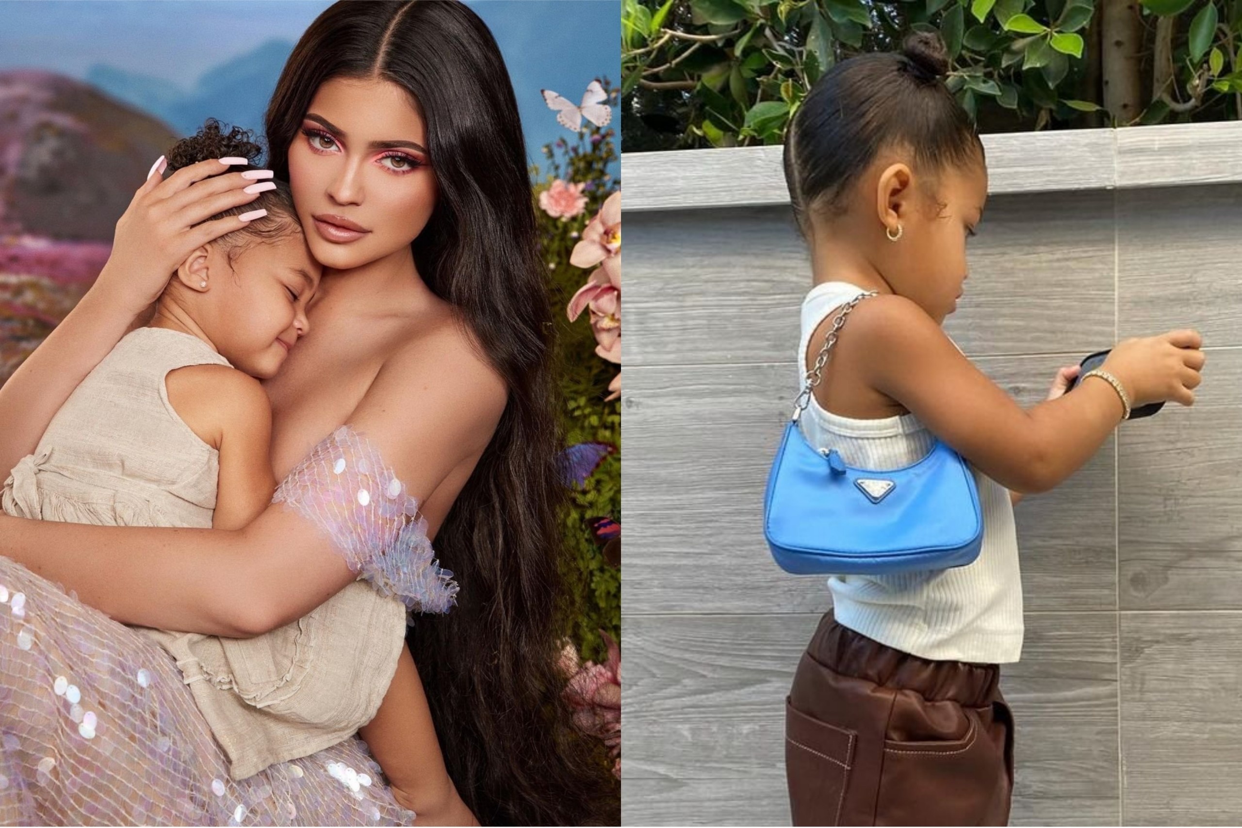 Con gai Kylie Jenner deo tui Prada 1.390 USD hinh anh