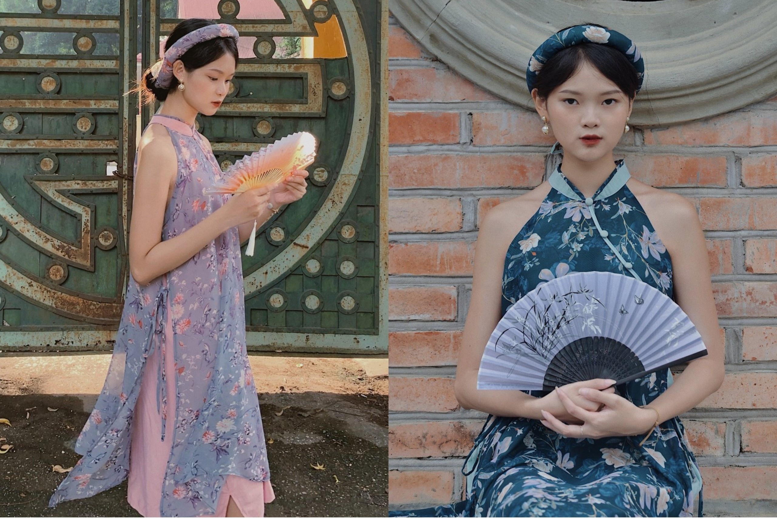 Co gai Ha Noi thich tu may, mac ao dai moi ngay hinh anh