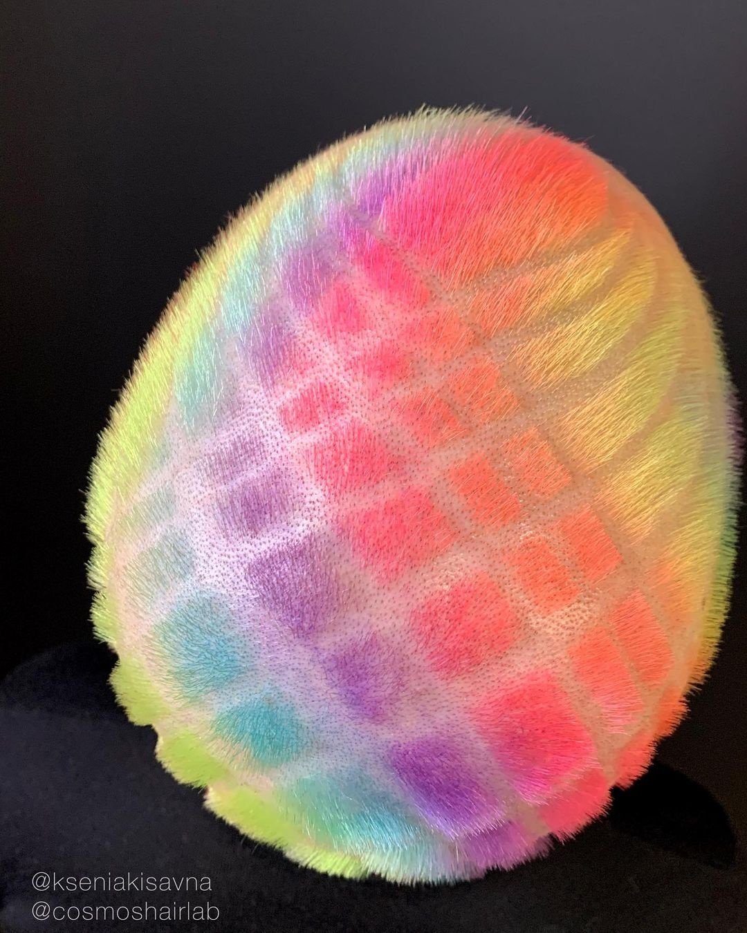 tóc nhuộm màu cầu vồng ảnh 7 toc nhuom mau cau vong anh 7