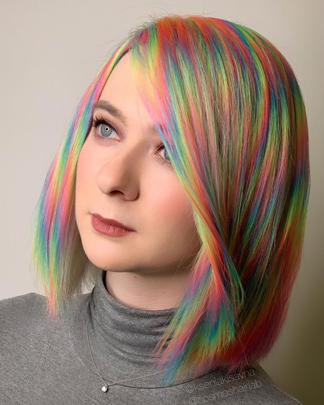 tóc nhuộm màu cầu vồng ảnh 5 toc nhuom mau cau vong anh 5