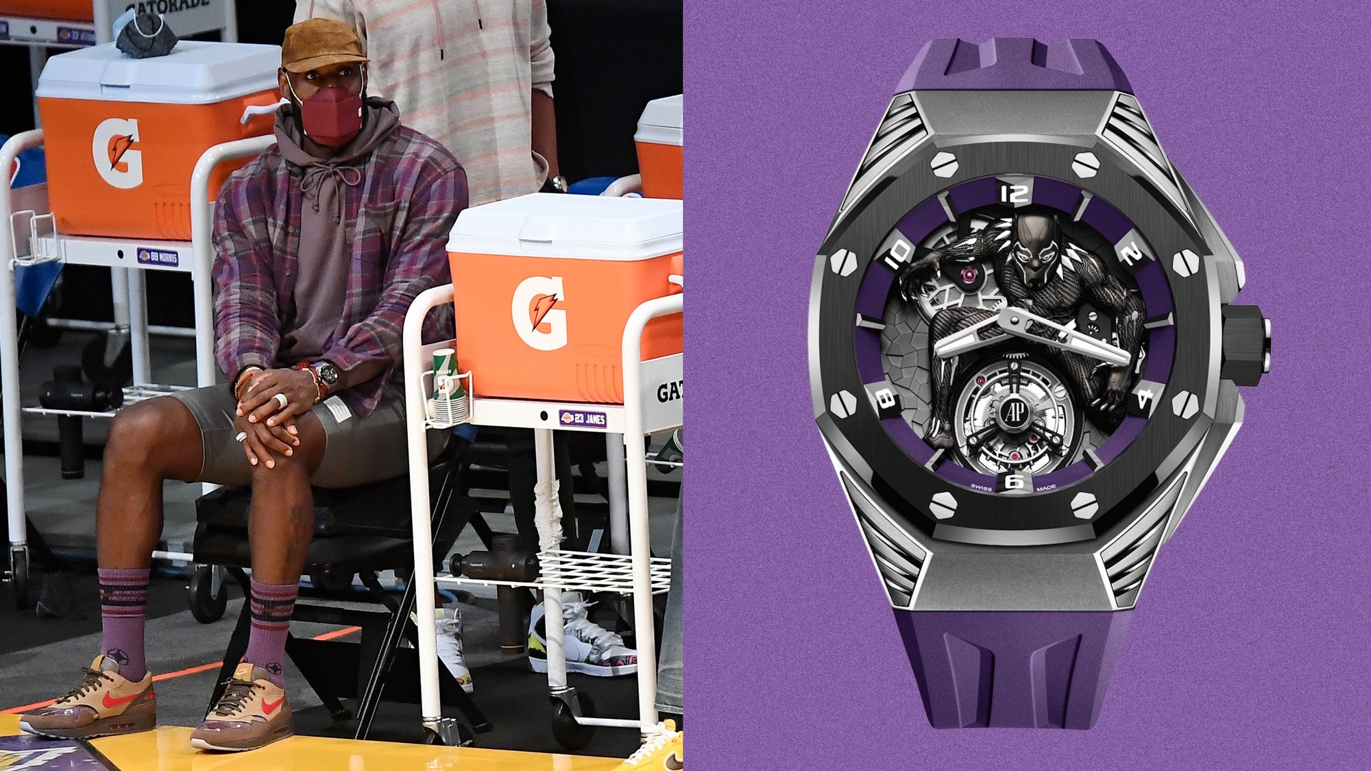 lebron james deo dong ho hiem anh 1