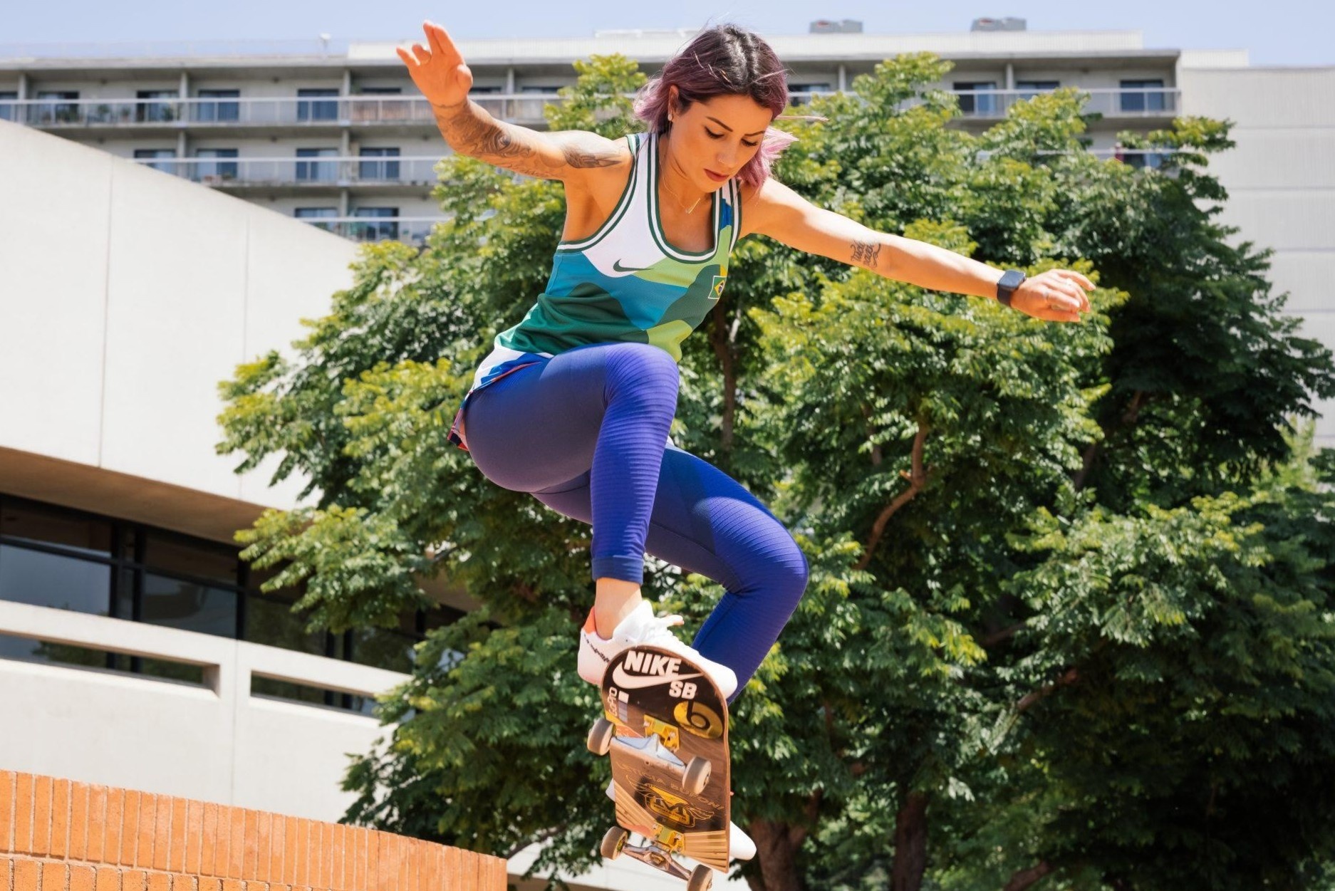 Nhung ong lon trong gioi thoi trang do bo Olympic Tokyo hinh anh