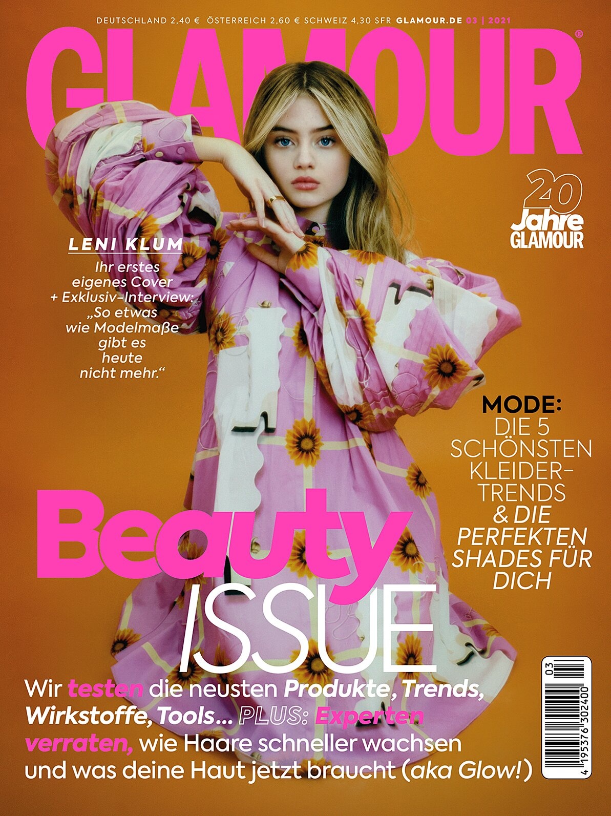 con gai Heidi Klum len trang bia anh 5