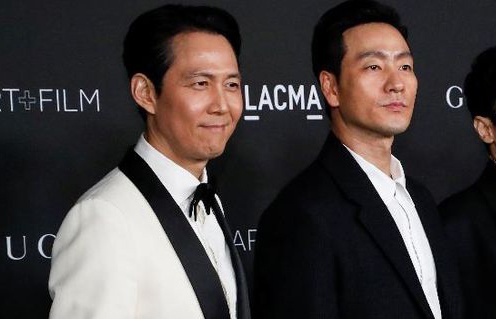 Dan dien vien 'Squid Game' tren tham do cung sao Hollywood hinh anh
