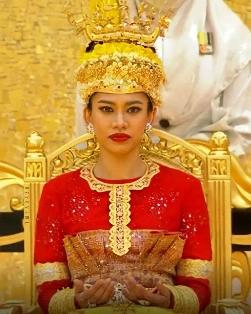 trang phục cưới của công chúa brunei ảnh 8 trang phuc cuoi cua cong chua brunei anh 8