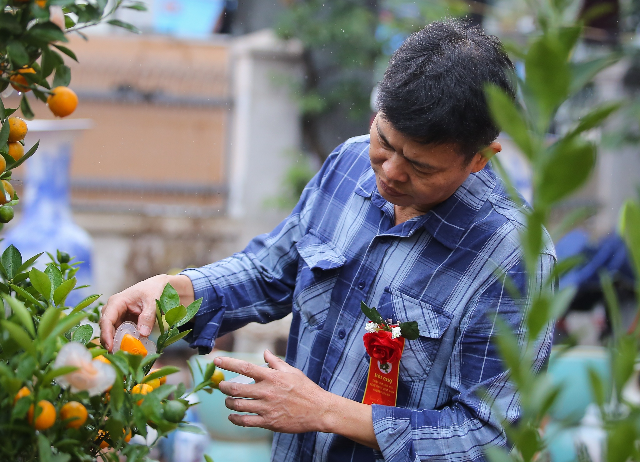 Quat,  buoi chu tai loc tien trieu mot cap tai lang quat Tu Lien anh 4