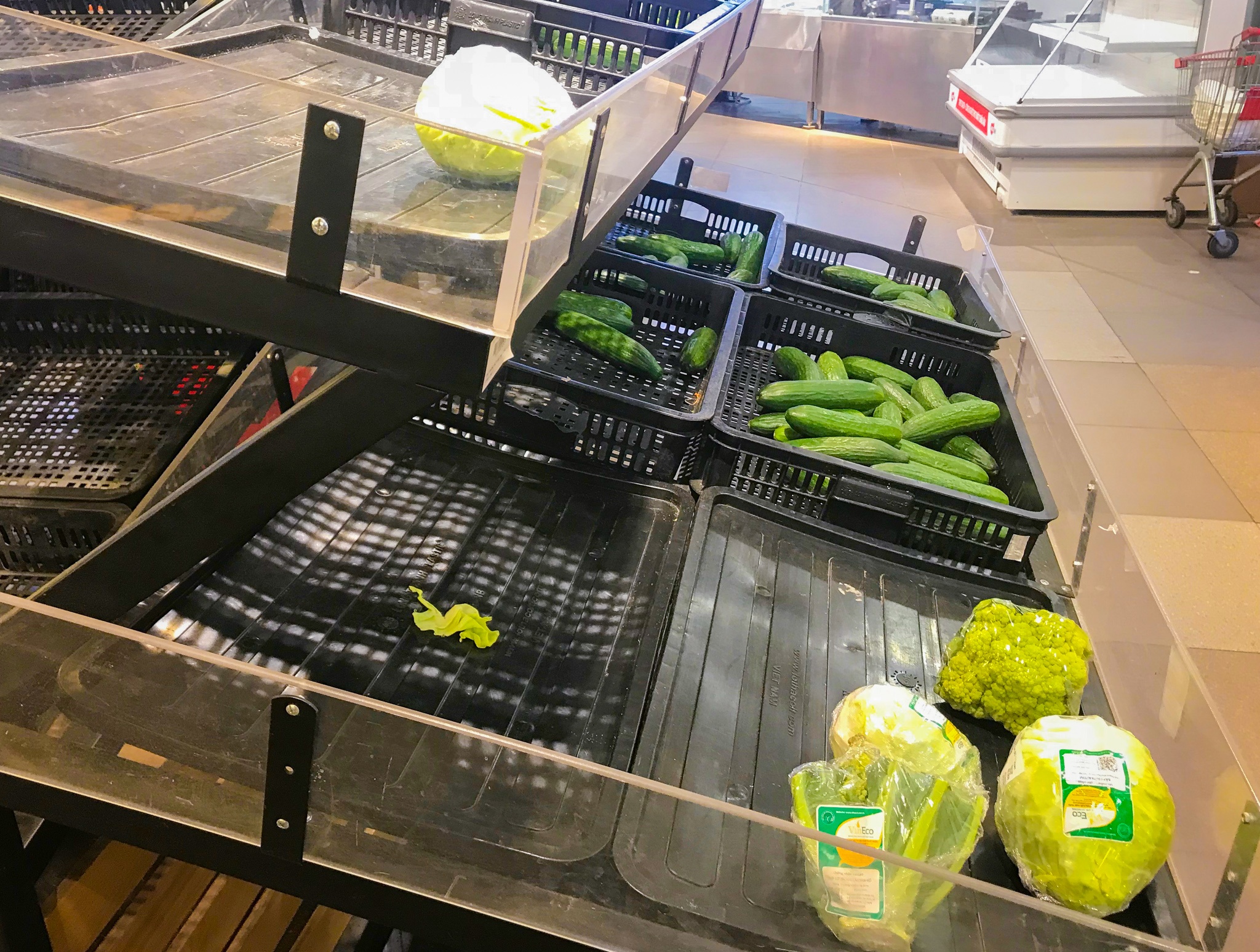 chay hang rau cu,  khau trang anh 1