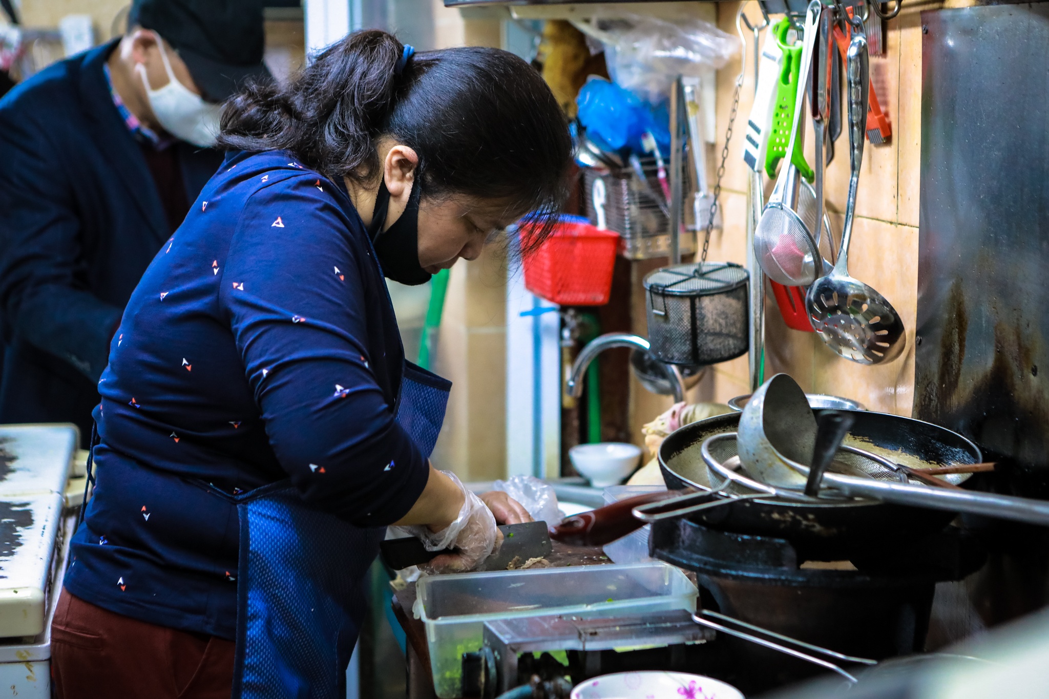 Nguoi Ha Noi doi mua di an pho anh 9