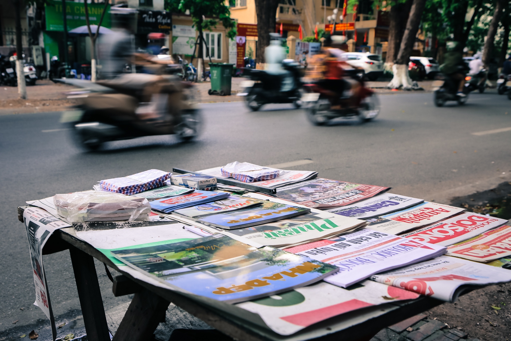 nhung sap bao in tai Thu Do anh 1