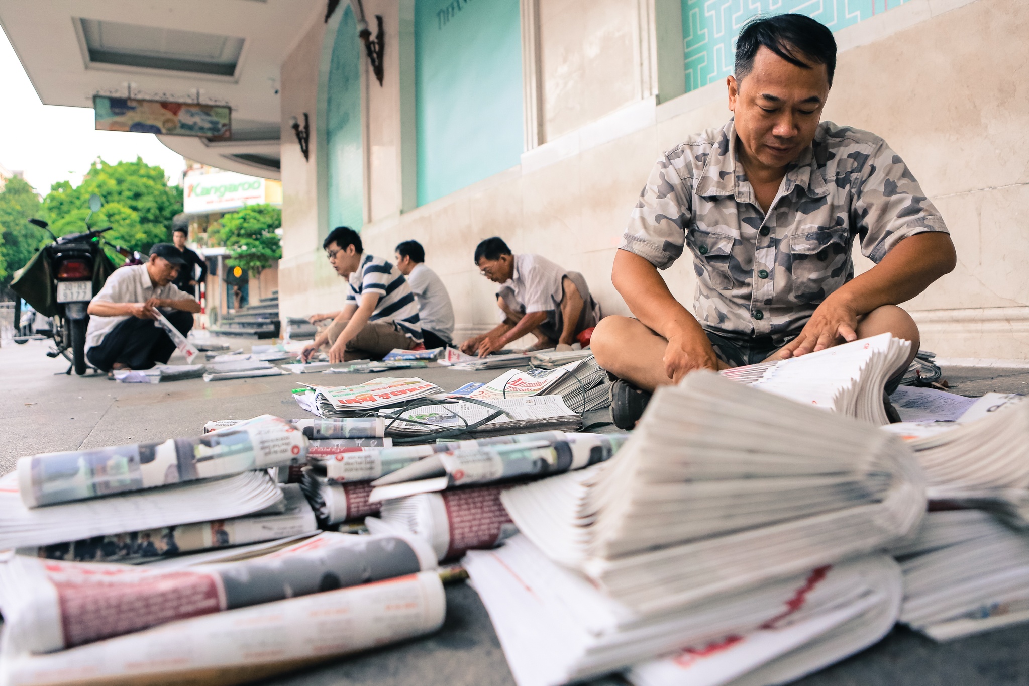 nhung sap bao in tai Thu Do anh 2