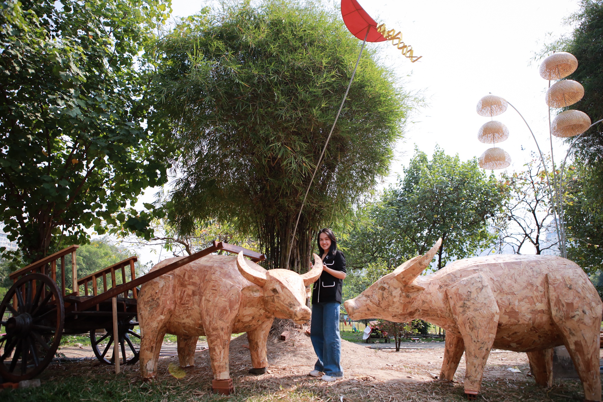 thiet ke duong hoa Nguyen Hue anh 1