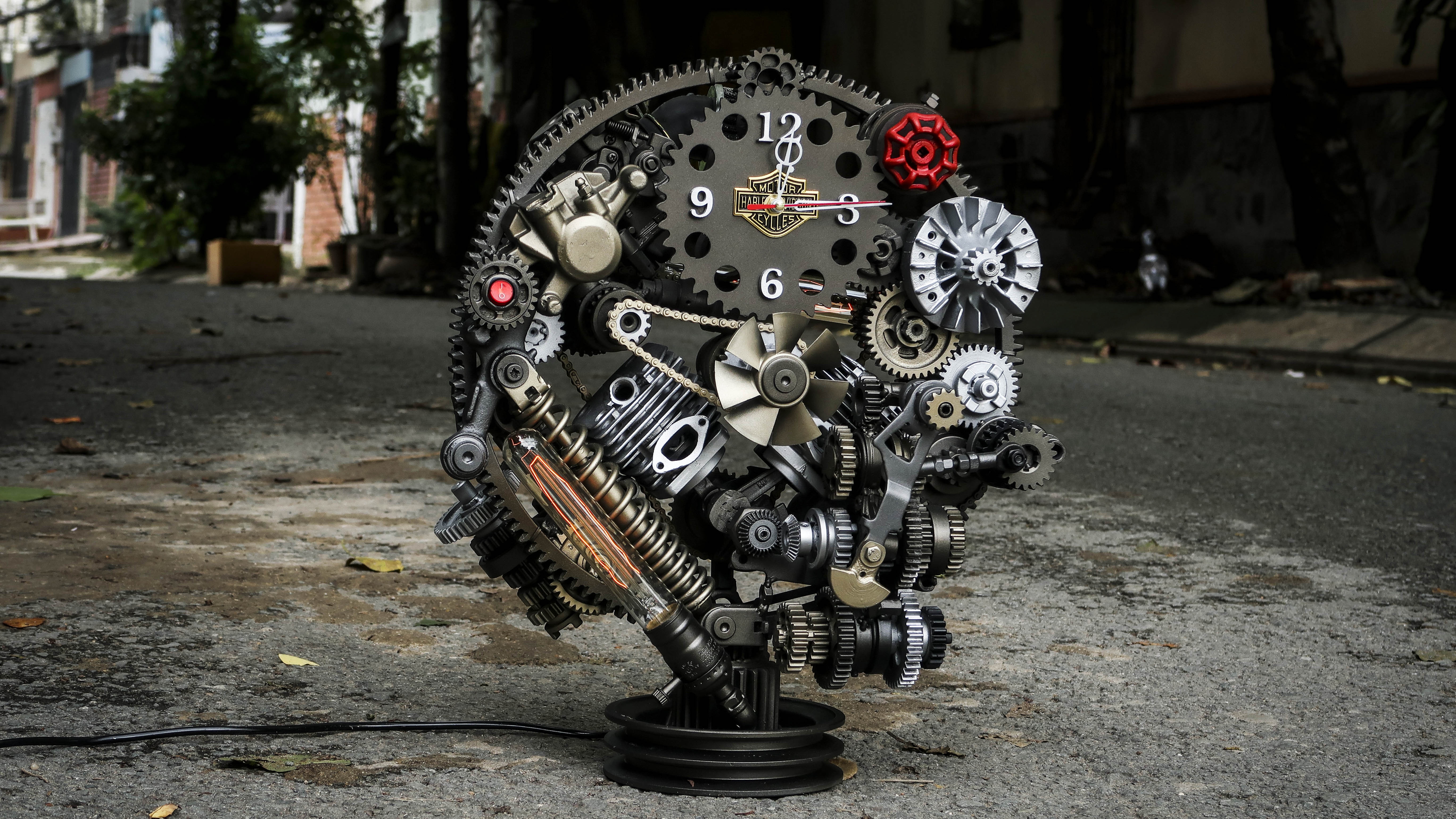 đồng hồ làm từ nhông xích ảnh 9 dong ho lam tu nhong xich anh 9