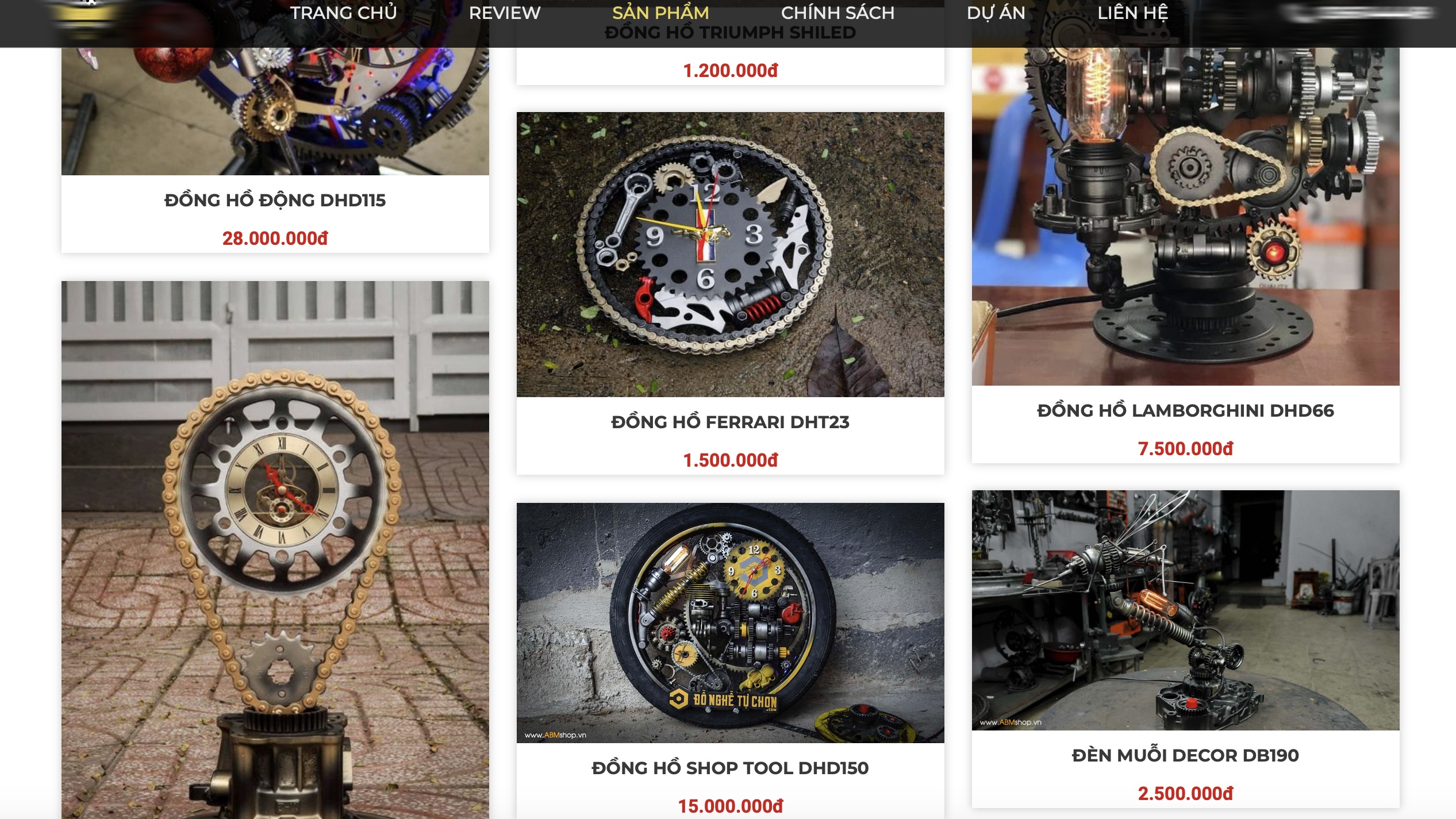 đồng hồ làm từ nhông xích ảnh 10 dong ho lam tu nhong xich anh 10