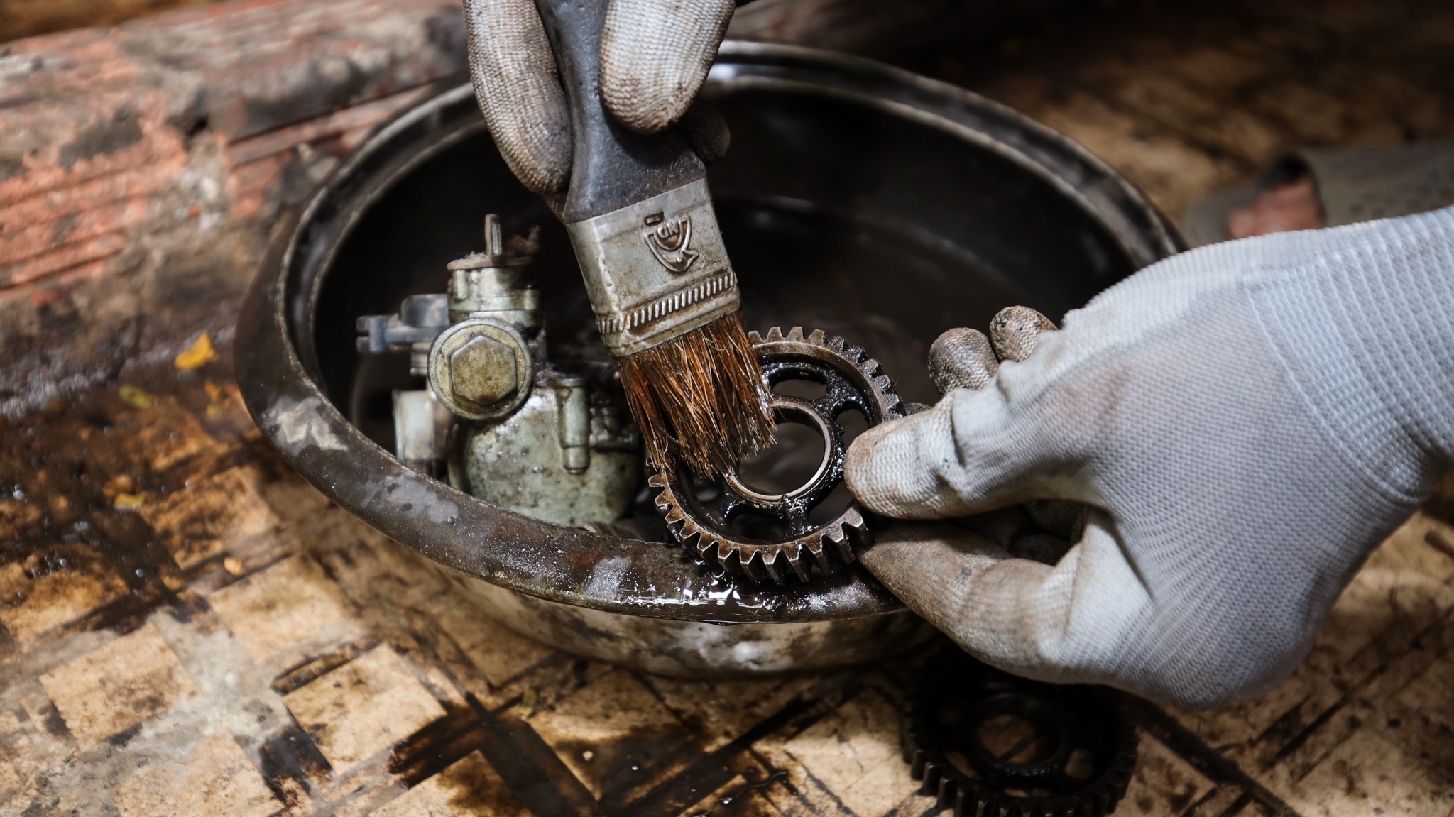 đồng hồ làm từ nhông xích ảnh 4 dong ho lam tu nhong xich anh 4