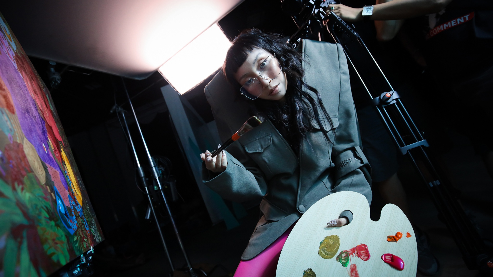 Ngay quay MV cua con gai Diva My Linh anh 14