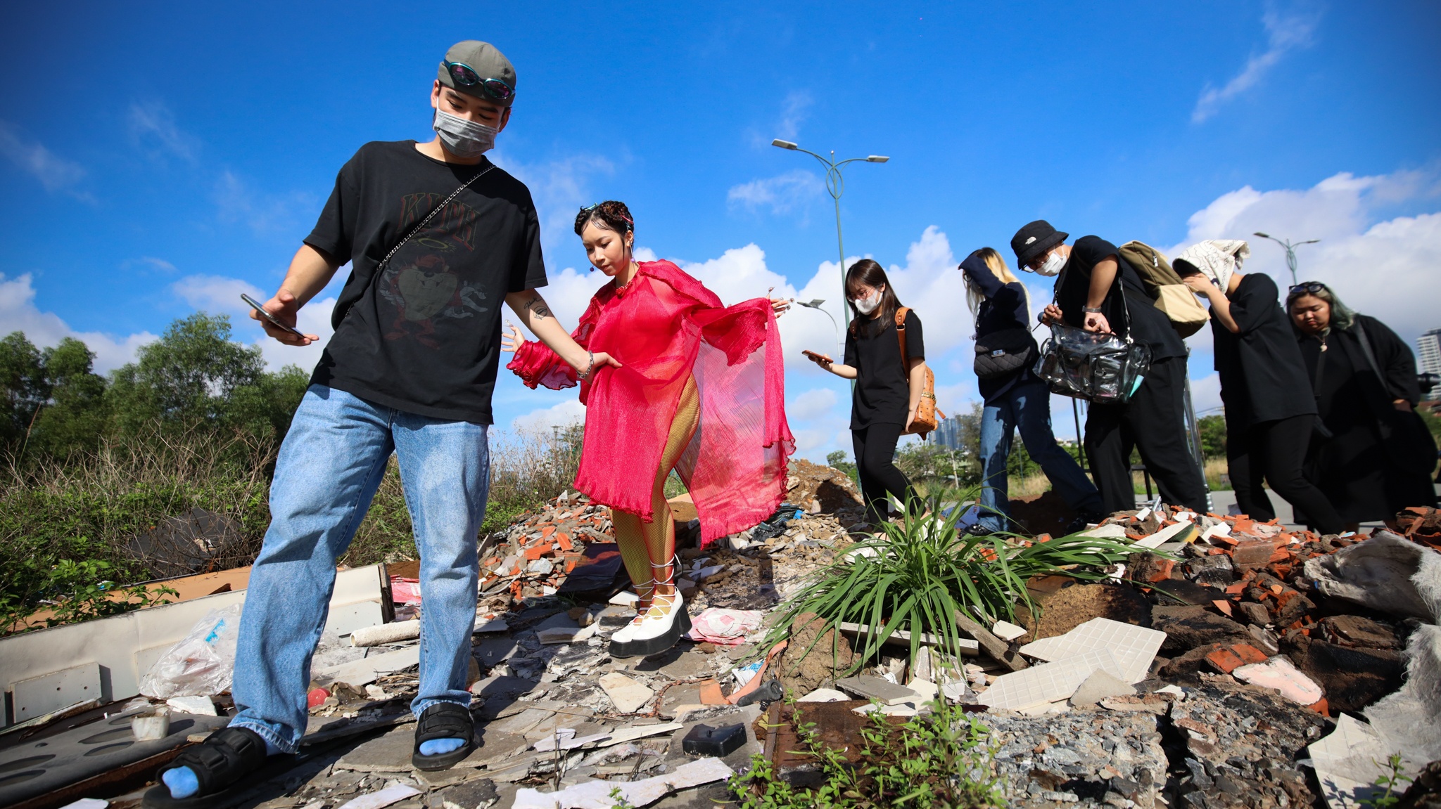 Ngay quay MV cua con gai Diva My Linh anh 3