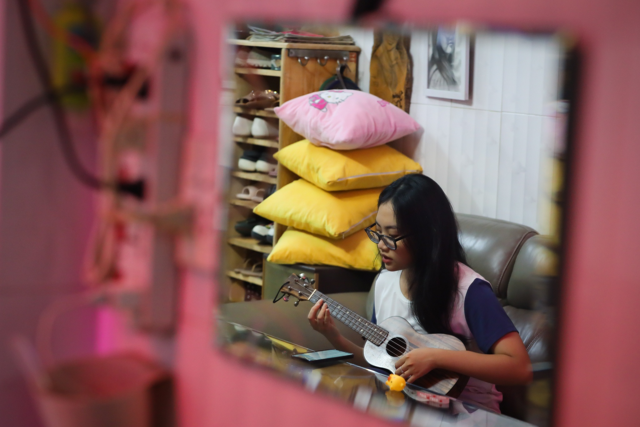 Phuong My Chi thi THPT QG o TP.HCM anh 13