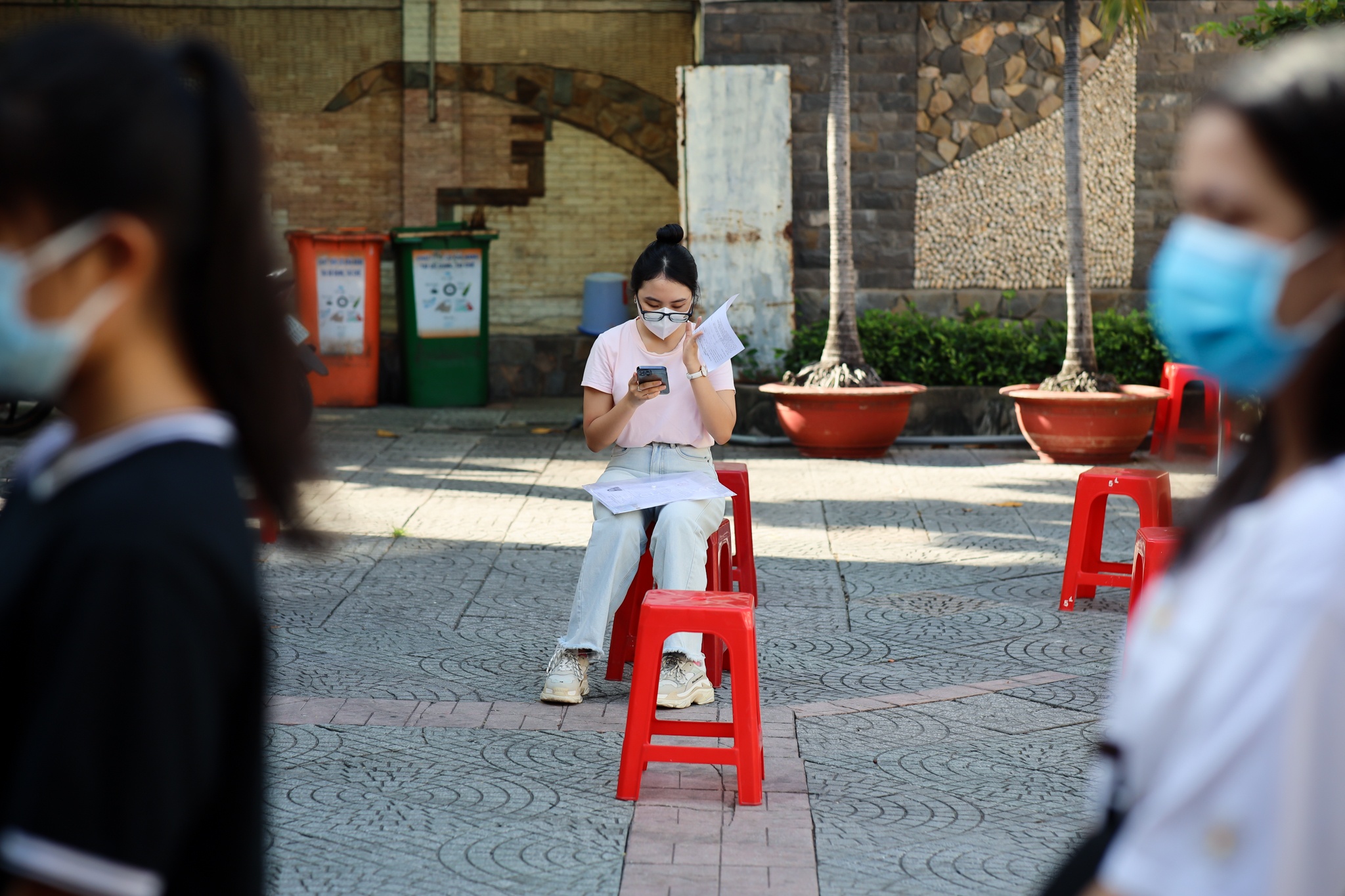 Phuong My Chi thi THPT QG o TP.HCM anh 20