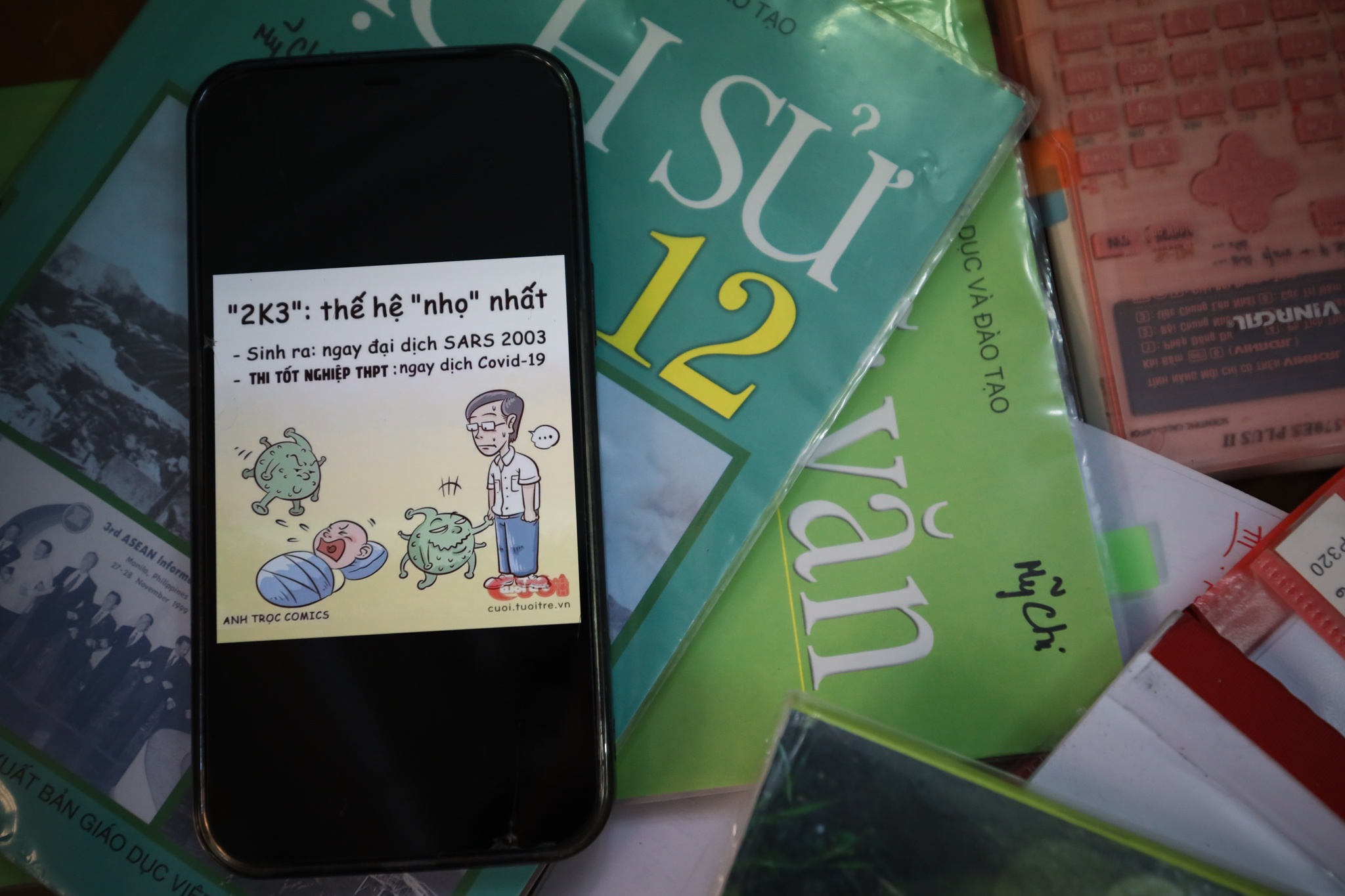 Phuong My Chi thi THPT QG o TP.HCM anh 3