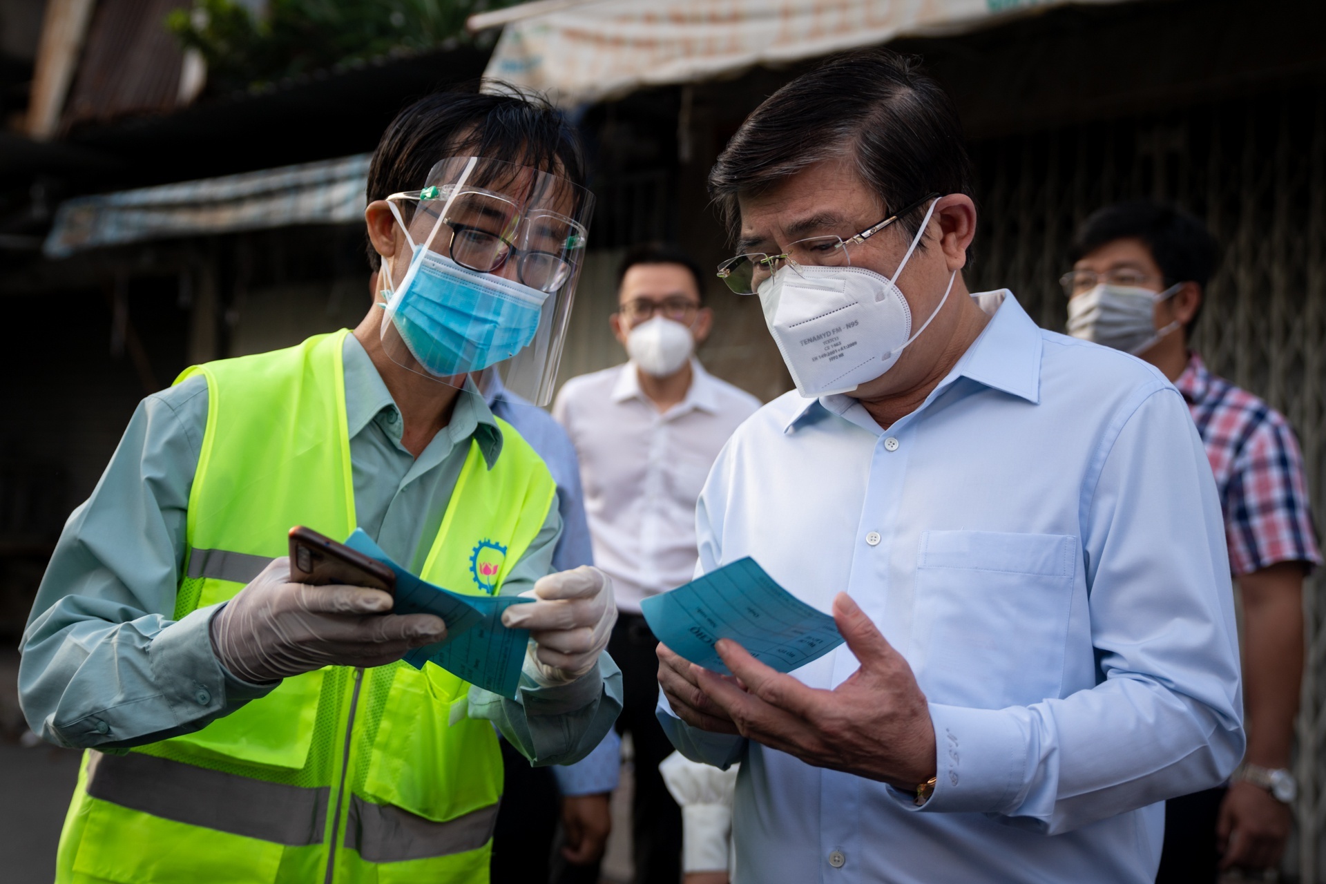 phan phoi rau cu o TP.HCM trong mua dich anh 38