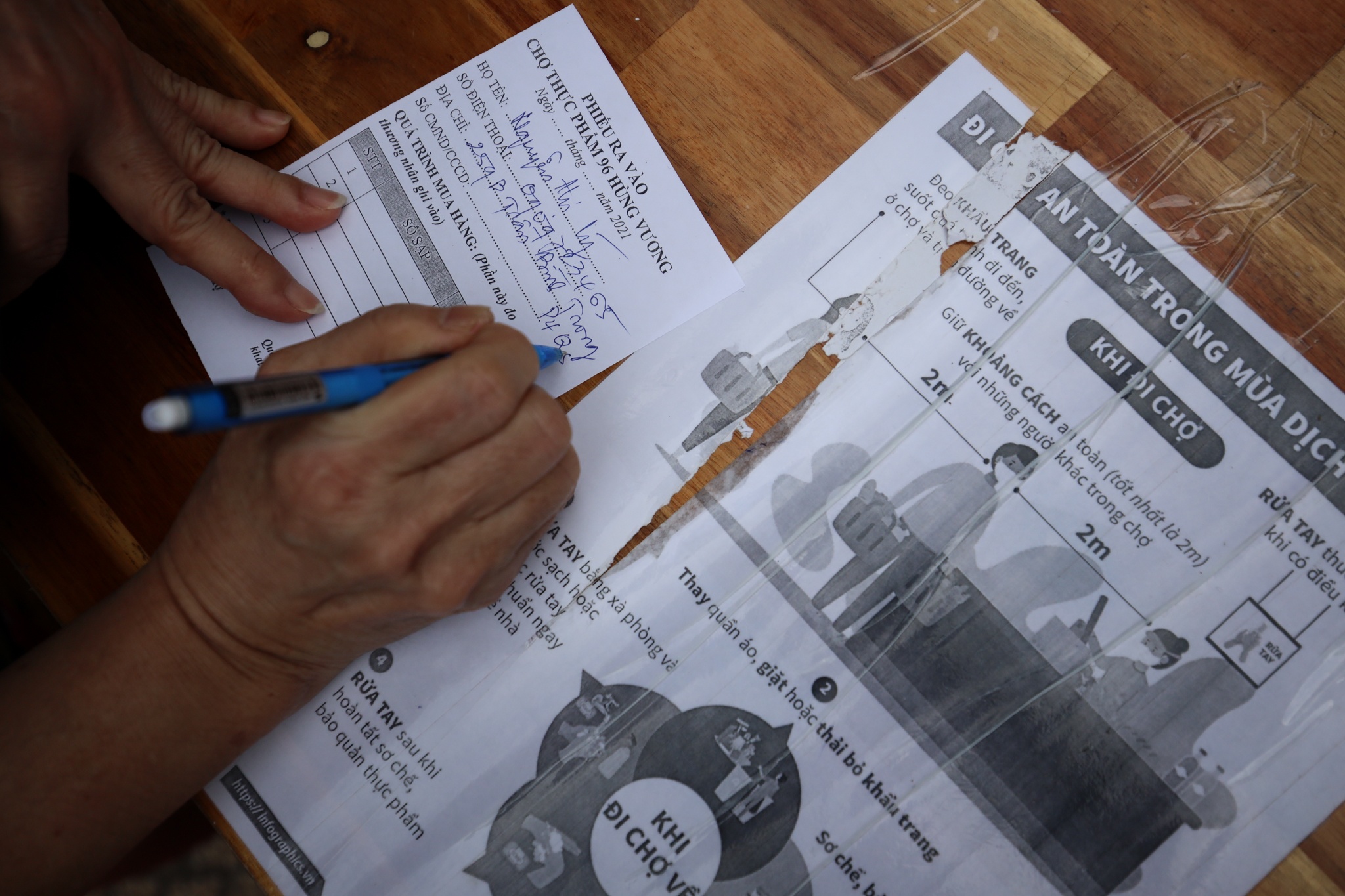 phan phoi rau cu o TP.HCM trong mua dich anh 41