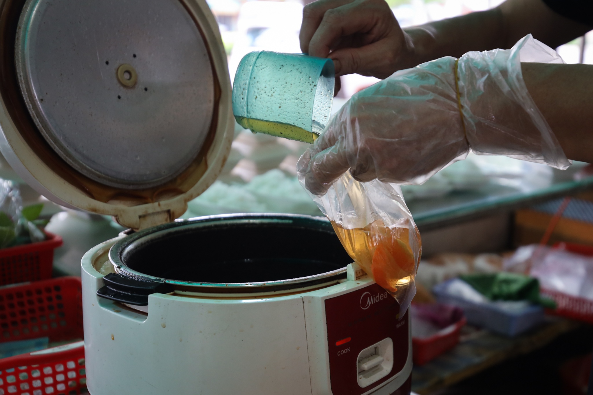 cac quan an ban mang ve dat khach anh 7