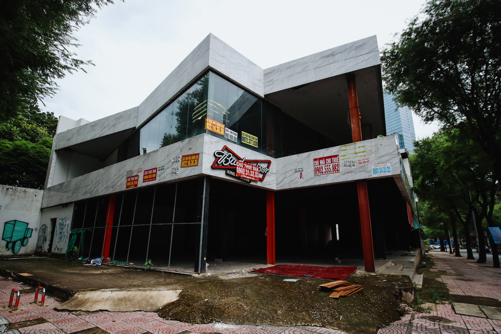 mặt bằng ngã 6 Phù Đổng sau giãn cách ảnh 14 mat bang nga 6 Phu Dong sau gian cach anh 14