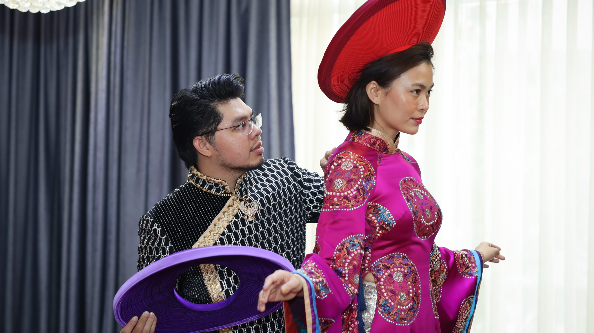 Aquafina Tuan le Thoi trang Quoc te Viet Nam anh 7