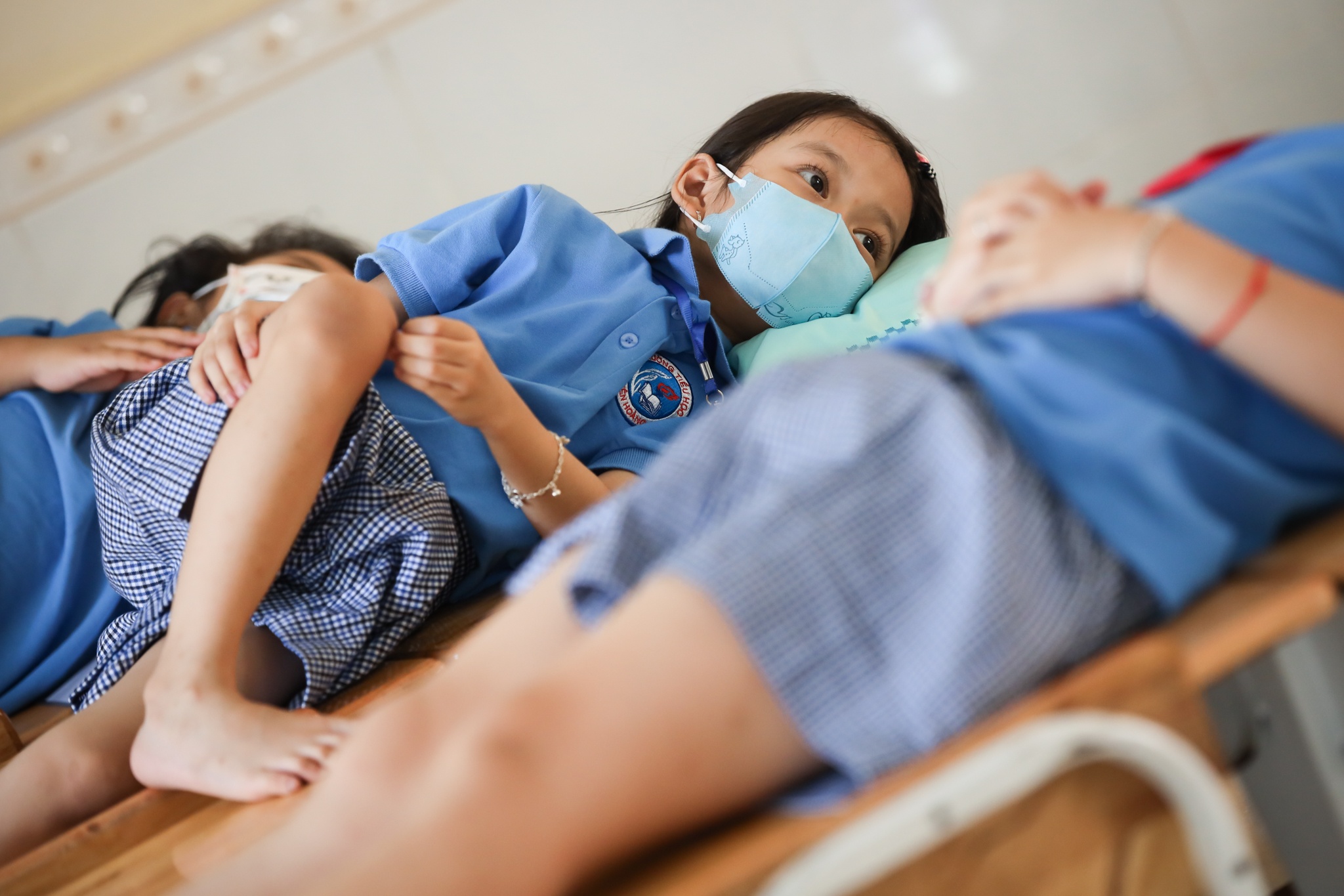 ngay dau hoc sinh TP.HCM di hoc lai anh 9