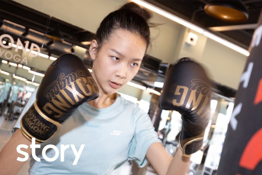 Su co chan thuong va 30 ngay luyen thi quoc te cua A hau Bao Ngoc hinh anh