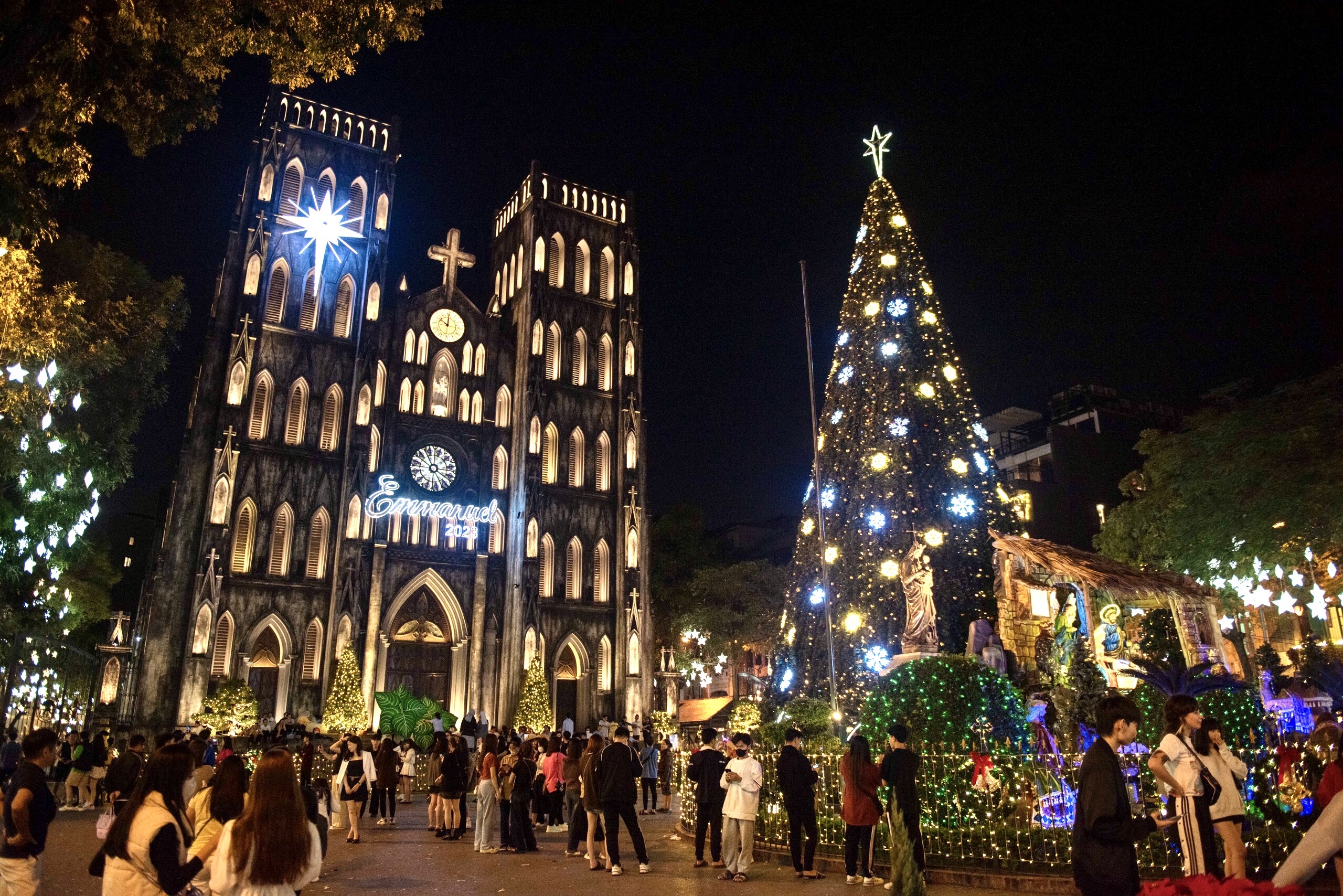 Giang sinh o Ha Noi anh 1