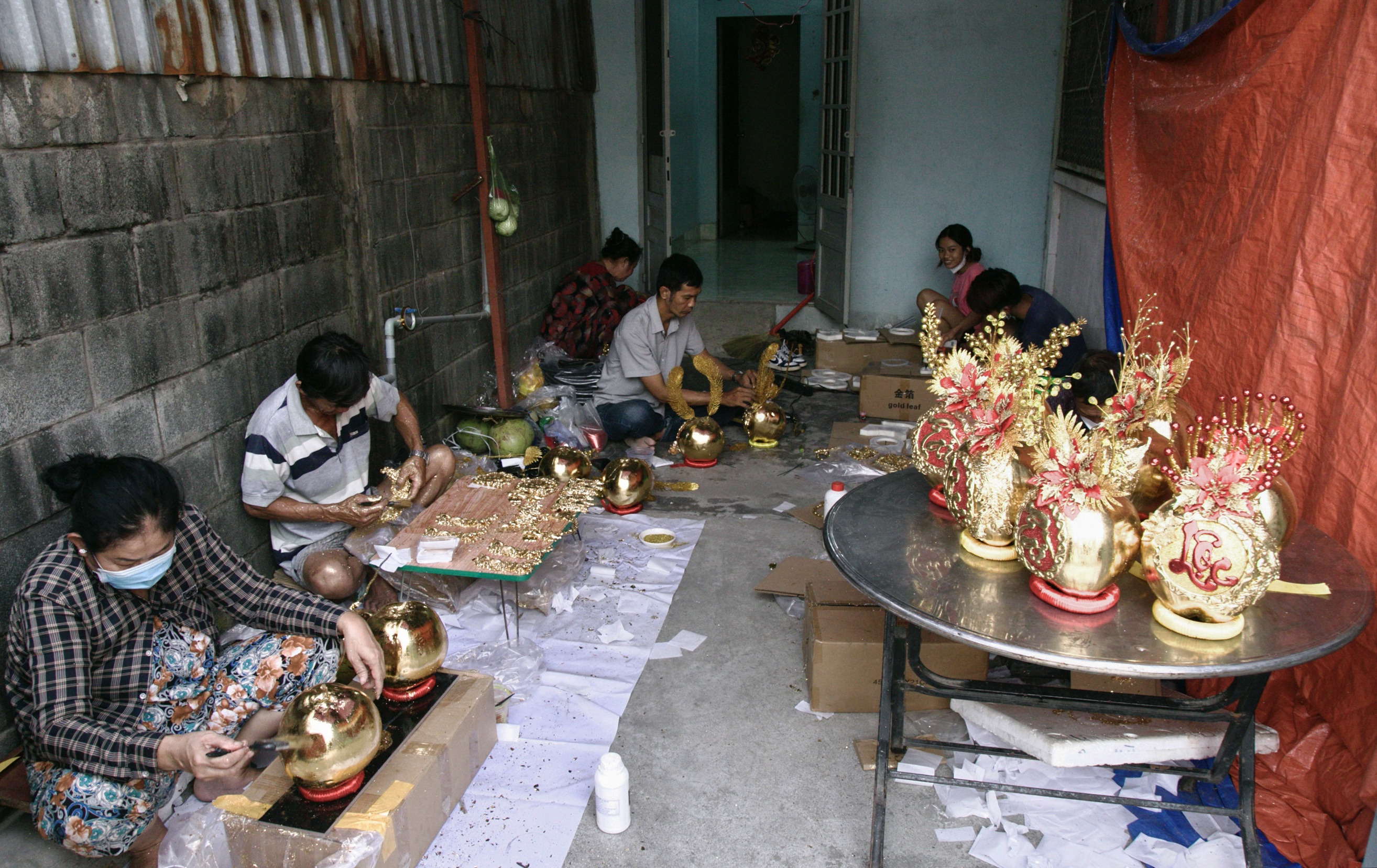 Dua dat vang o TP.HCM anh 9