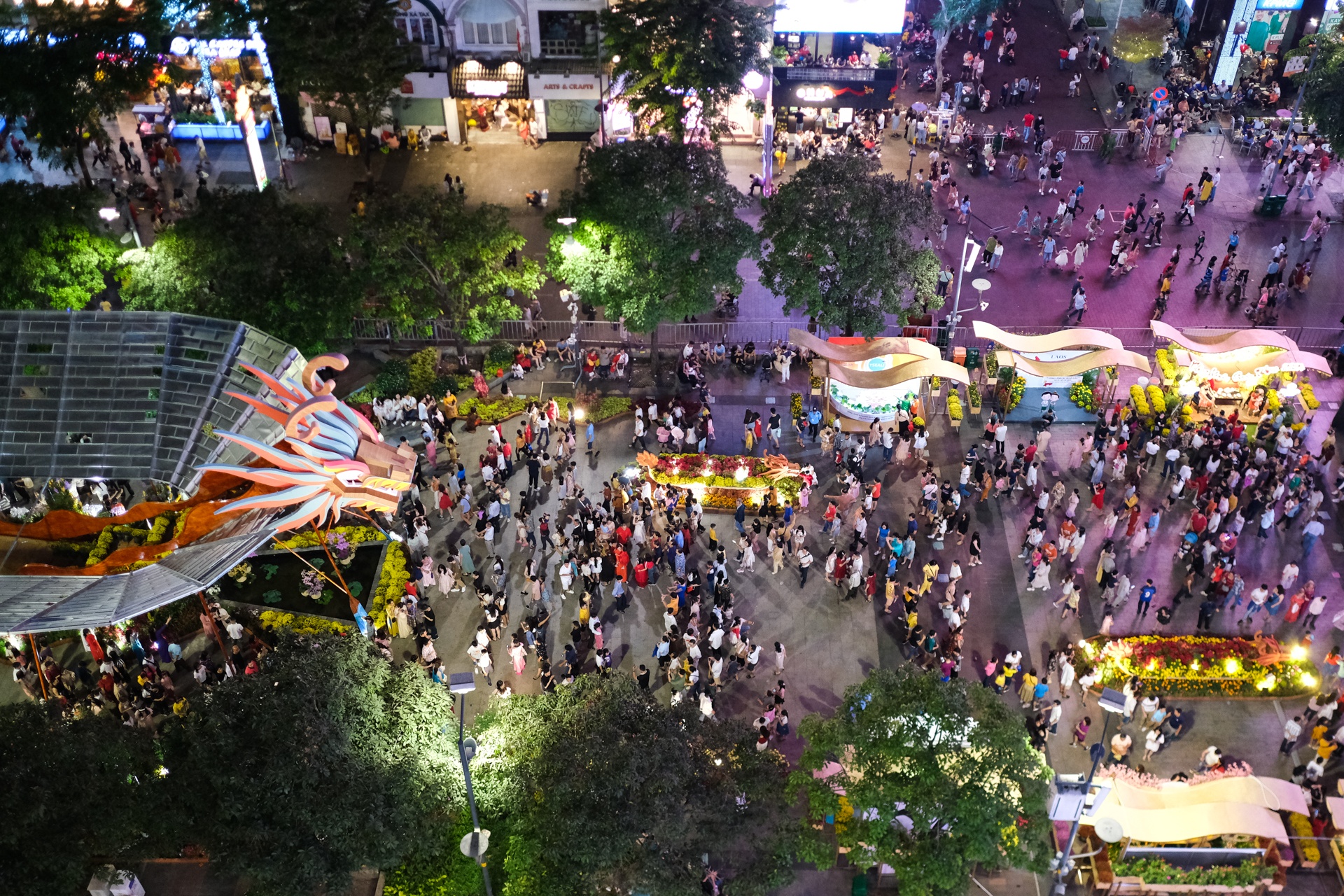 du khach don tet anh 1