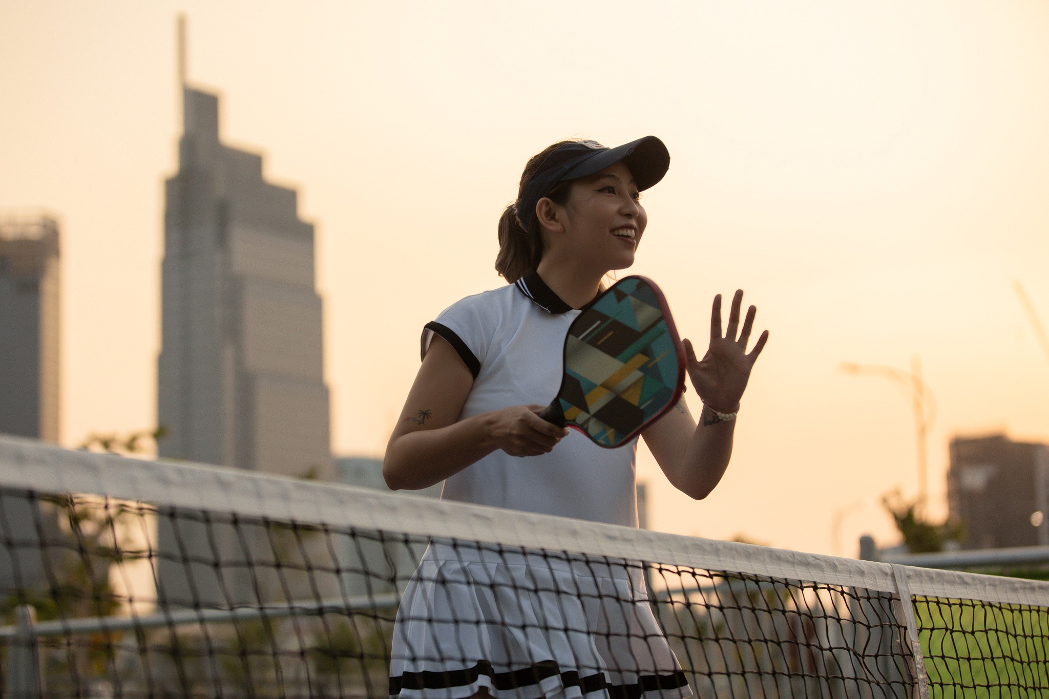 Lan dau choi pickleball, ngam hoang hon o TP.HCM hinh anh
