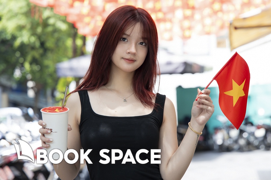 Ca phe sach nhuom sac co do sao vang hinh anh