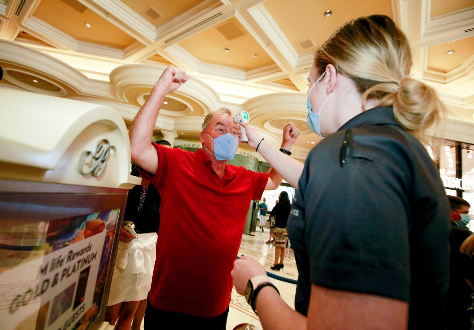 Las Vegas mo cua tro lai trong dich Covid-19 anh 6