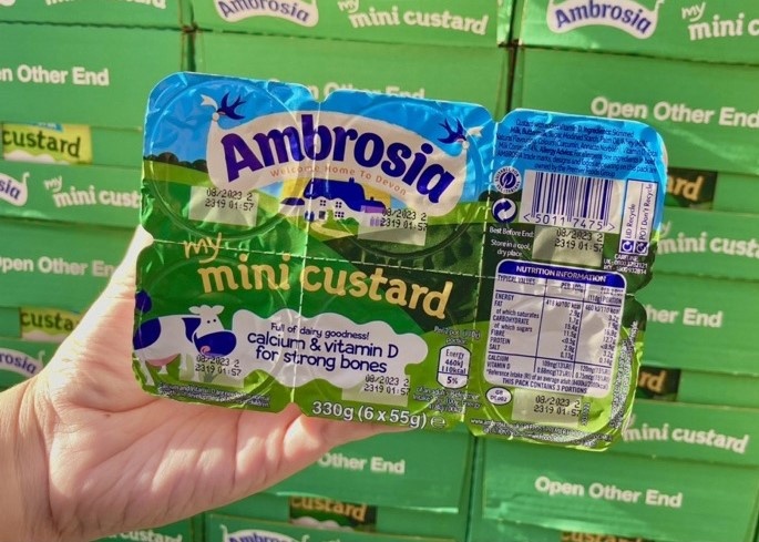 Thu hoi 3 san pham vang sua o Viet Nam nghi chua manh nhua hinh anh