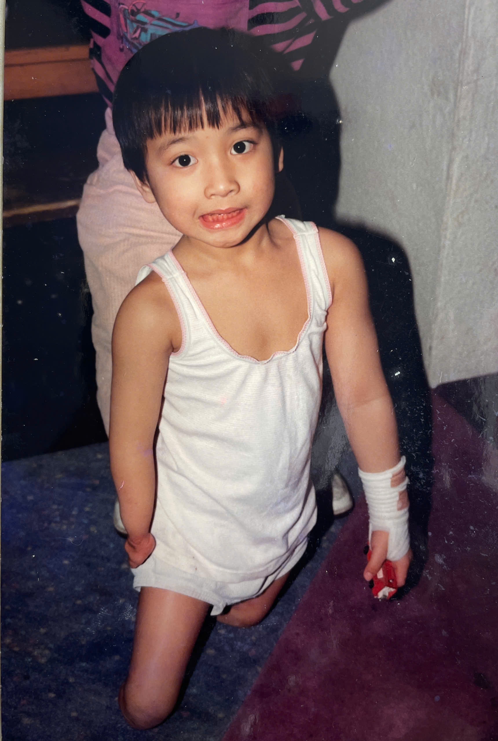 cau be da cam anh 1