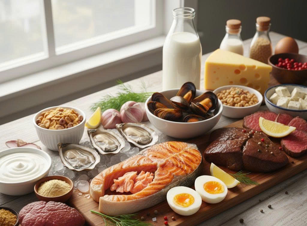 Nhung ai co nguy co cao bi thieu hut vitamin B12, dau hieu nhan biet? hinh anh