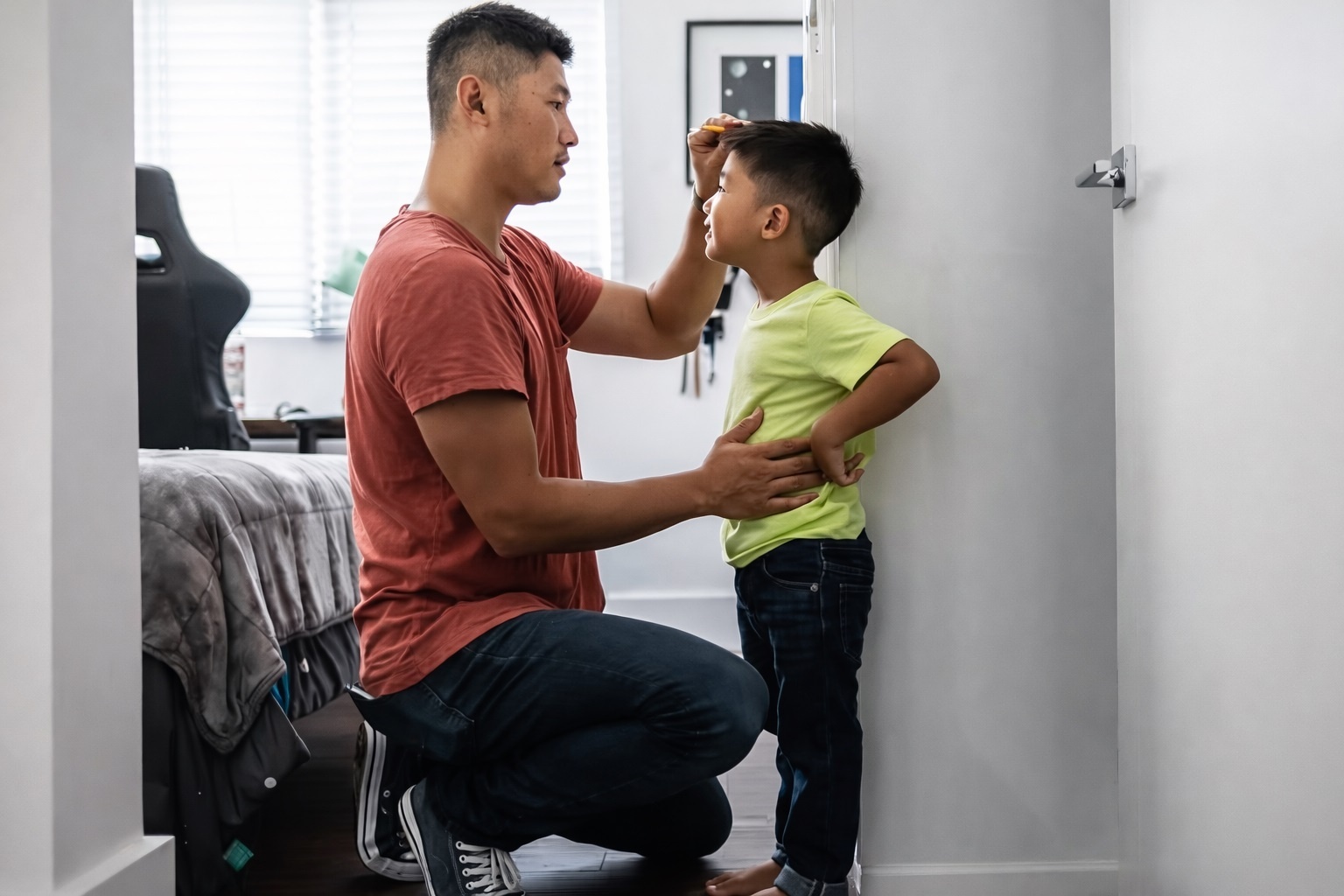 Nhan biet tre phat trien chieu cao binh thuong hay cham tang truong hinh anh