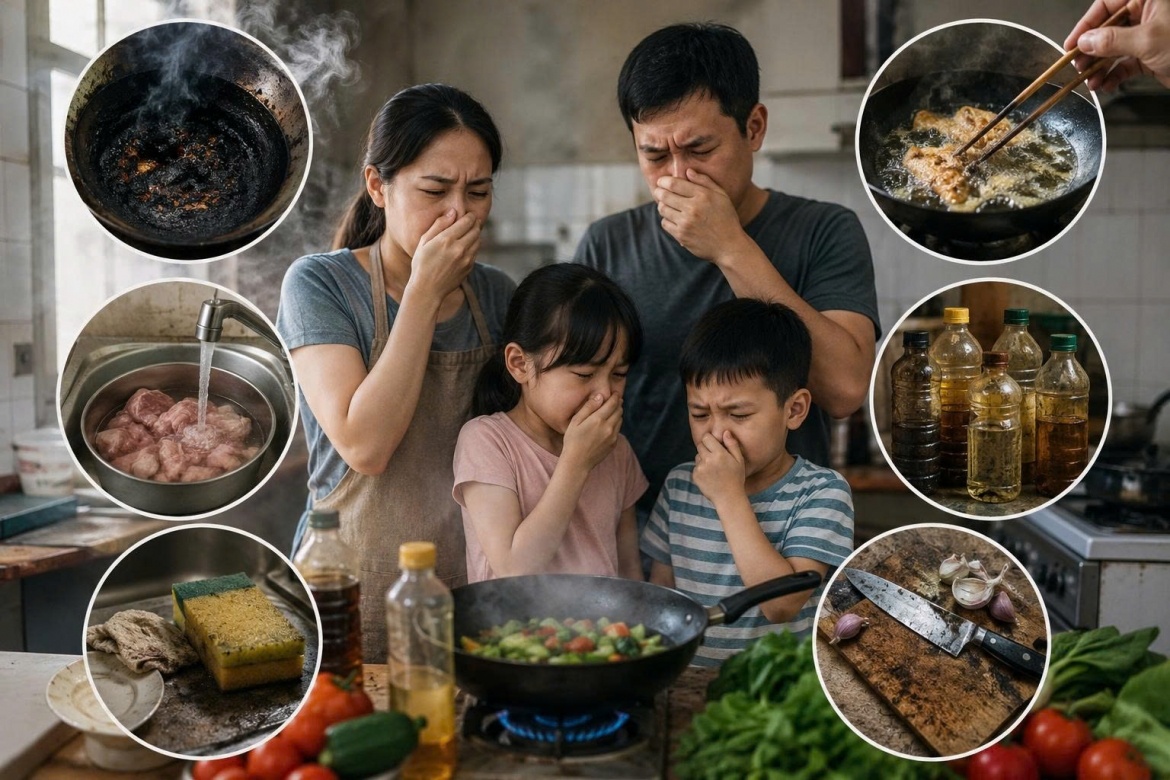 Dung de 6 thoi quen trong bep am tham 'dau doc' suc khoe ca gia dinh hinh anh